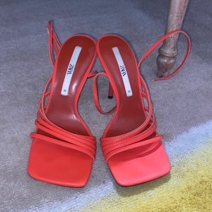 Zara Blood Orange Heel